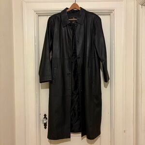 Brandon Thomas Black Leather Jacket